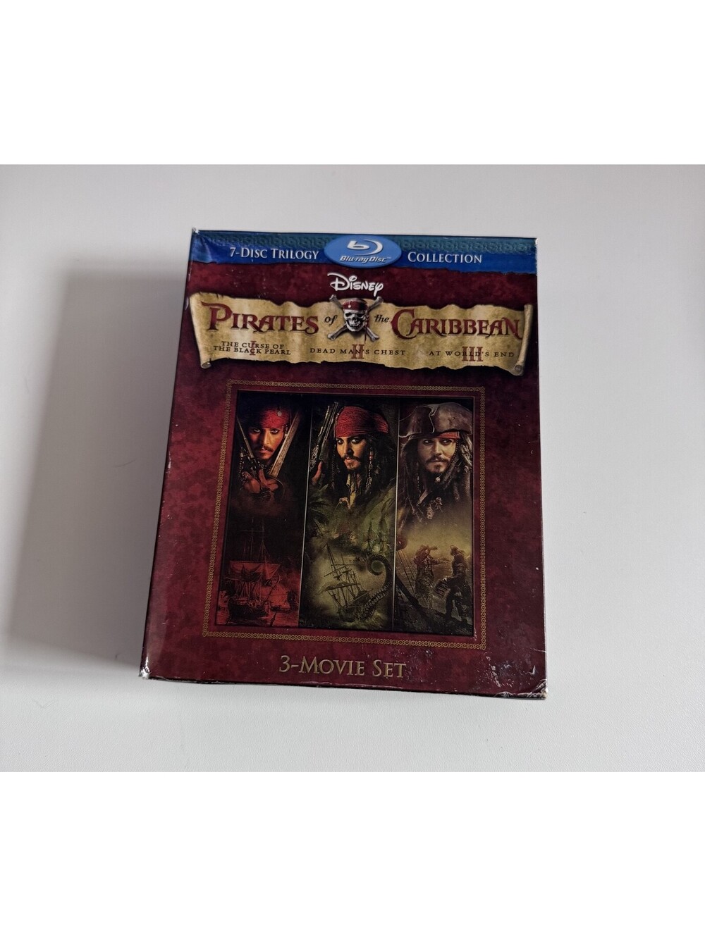 Pirates Of The Caribbean Trilogy Blu-ray